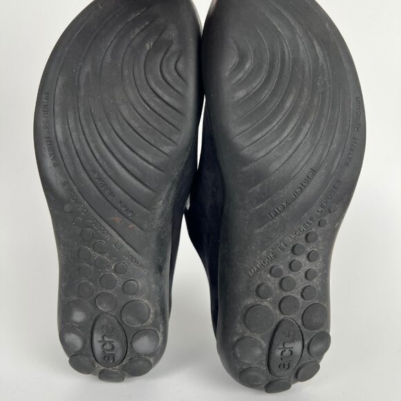 Vintage Arche Leather Suede Mary Jane Flats Athletic Maryjanes Walking Shoes Y2K - Picture 8 of 10